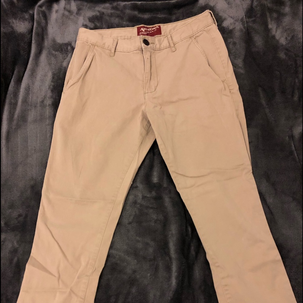 Khaki chino pants